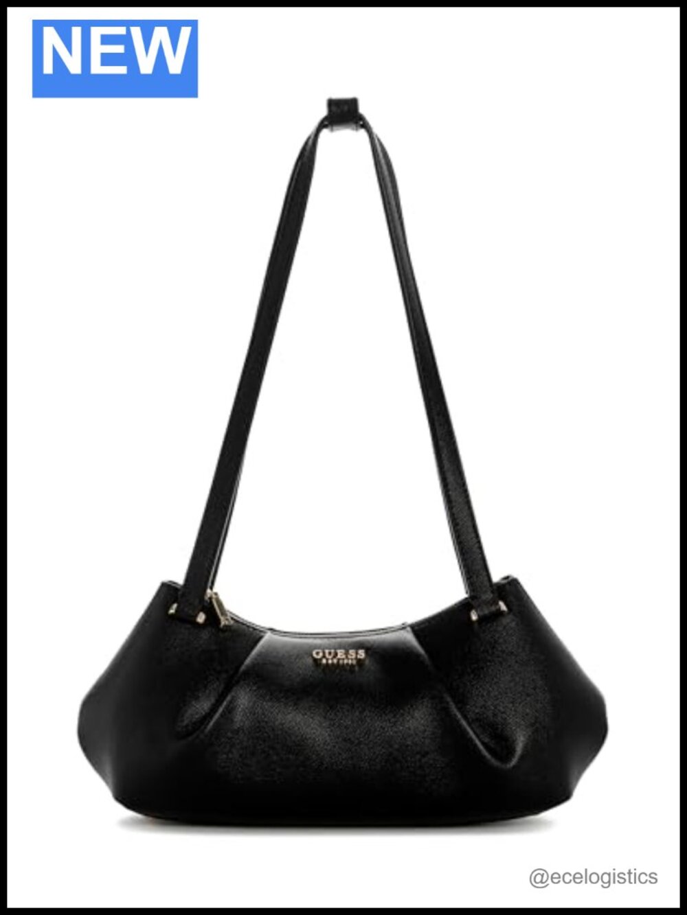 Satchel Handbag Top Handle Shoulder Bag PU Leather with Zipper